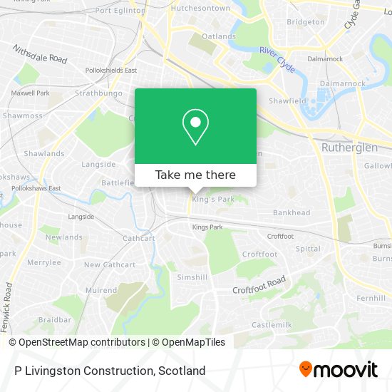 P Livingston Construction map