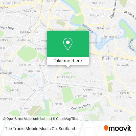 The Tronic Mobile Music Co map