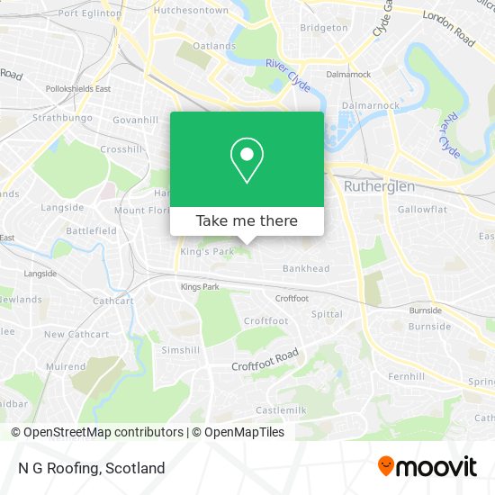 N G Roofing map