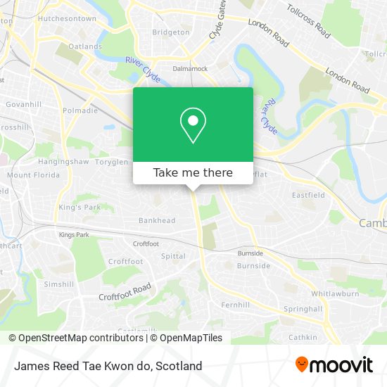 James Reed Tae Kwon do map