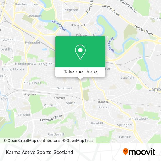 Karma Active Sports map