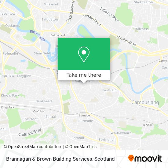 Brannagan & Brown Building Services map