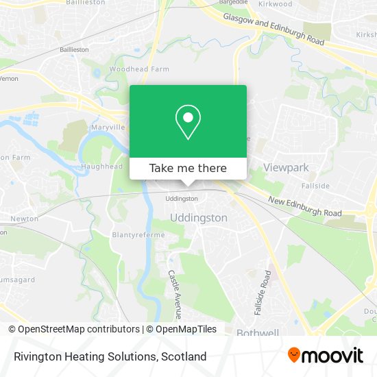 Rivington Heating Solutions map