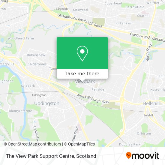 The View Park Support Centre map