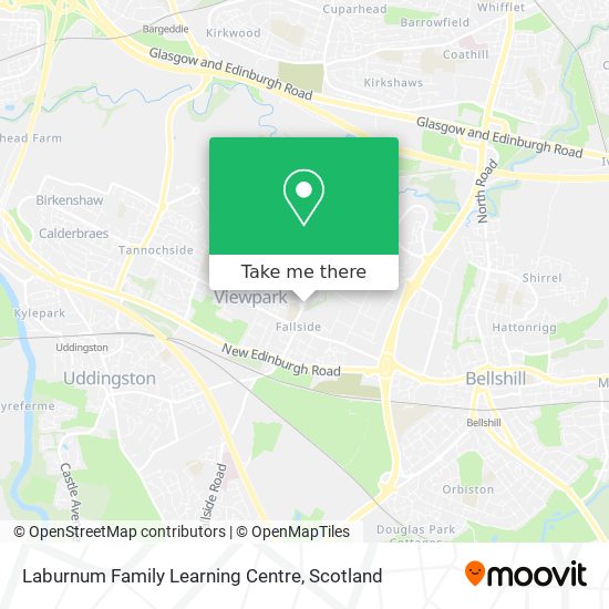 Laburnum Family Learning Centre map