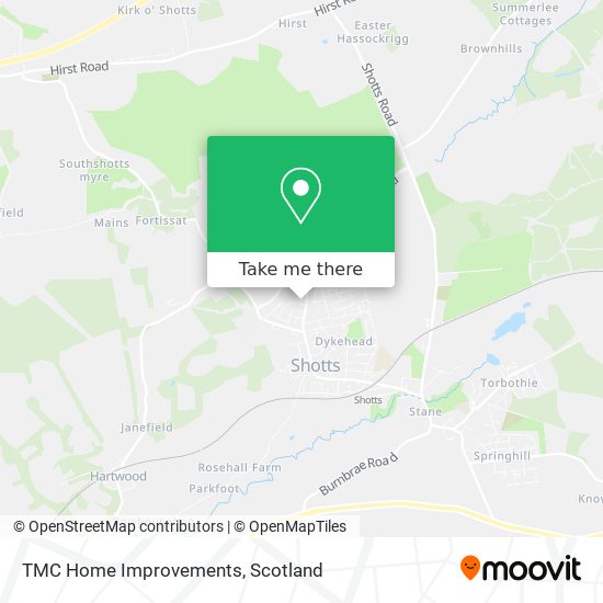 TMC Home Improvements map