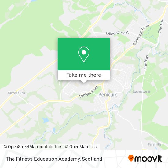 The Fitness Education Academy map