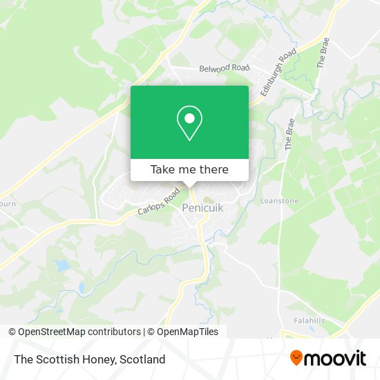 The Scottish Honey map