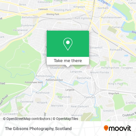 The Gibsons Photography map