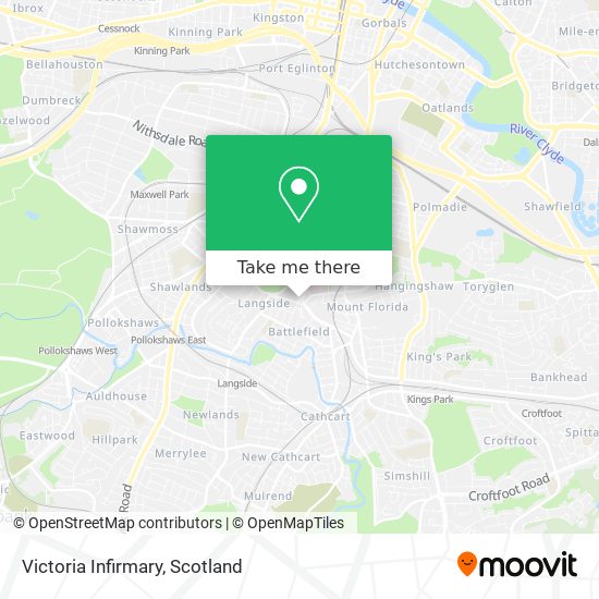 Victoria Infirmary map