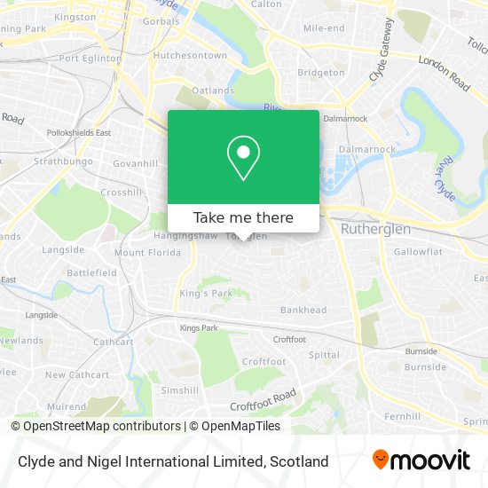 Clyde and Nigel International Limited map