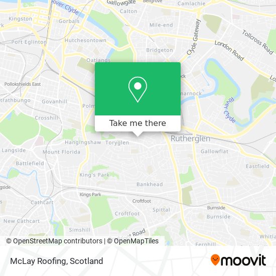 McLay Roofing map