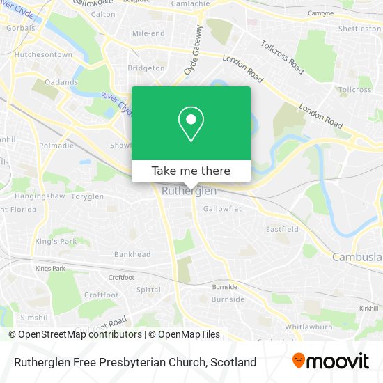 Rutherglen Free Presbyterian Church map