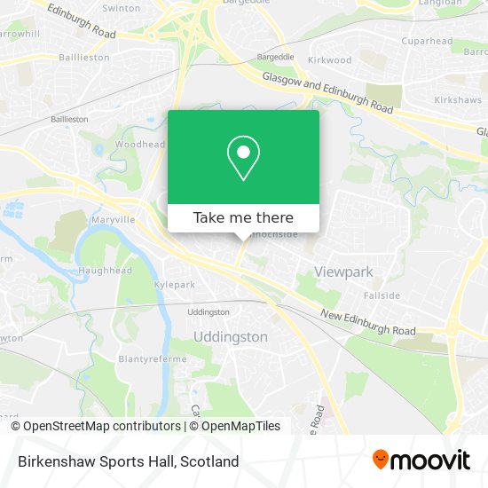 Birkenshaw Sports Hall map
