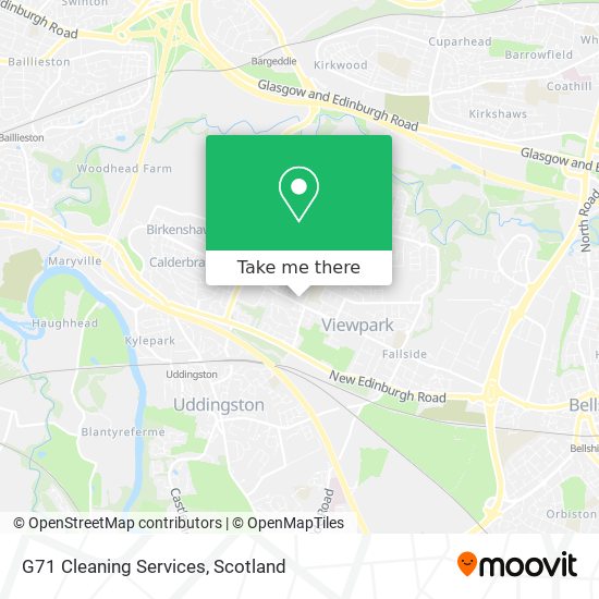 G71 Cleaning Services map