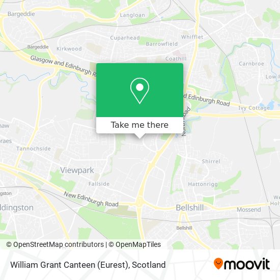 William Grant Canteen (Eurest) map