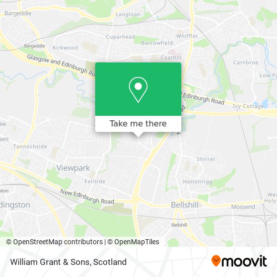 William Grant & Sons map