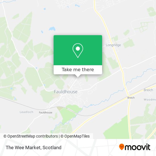 The Wee Market map