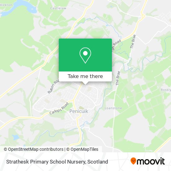 Strathesk Primary School Nursery map