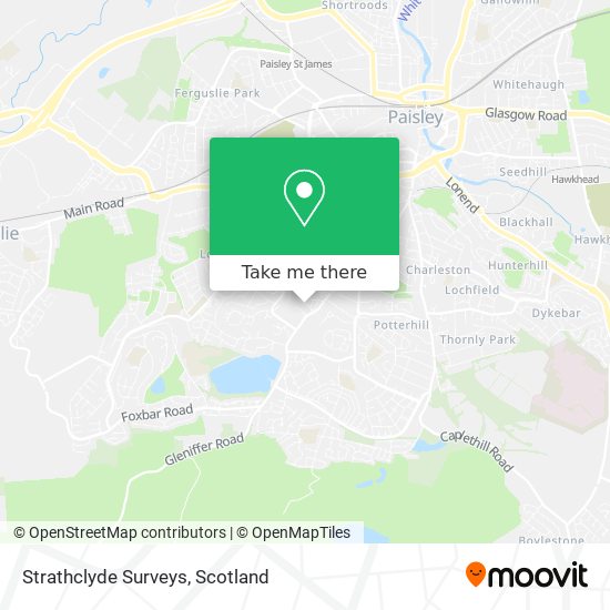 Strathclyde Surveys map