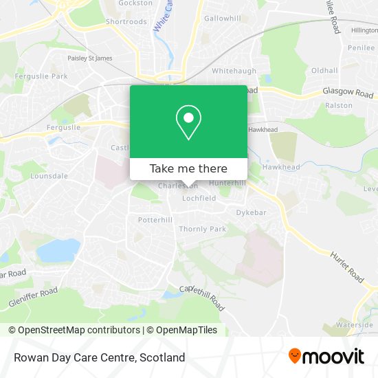 Rowan Day Care Centre map