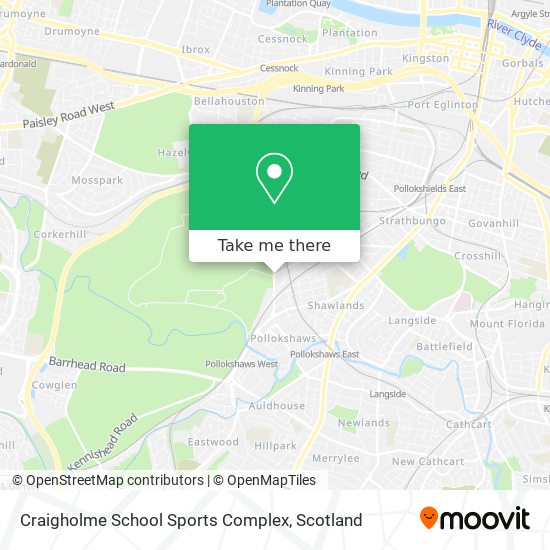 Craigholme School Sports Complex map