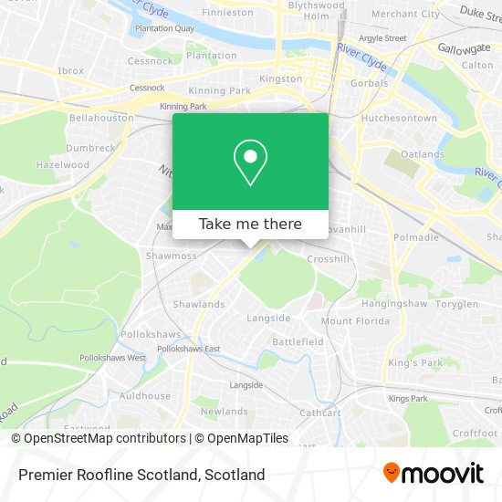 Premier Roofline Scotland map