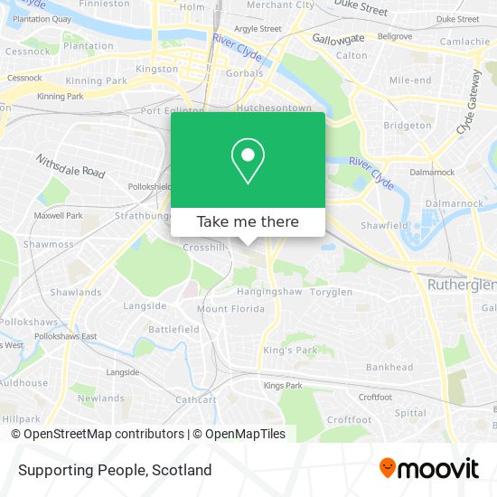 Supporting People map