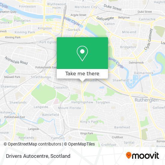 Drivers Autocentre map