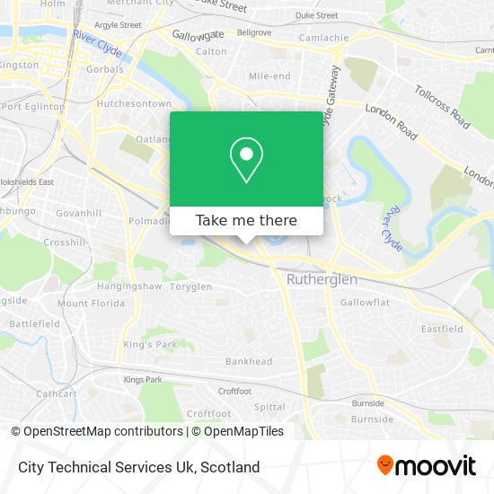 City Technical Services Uk map