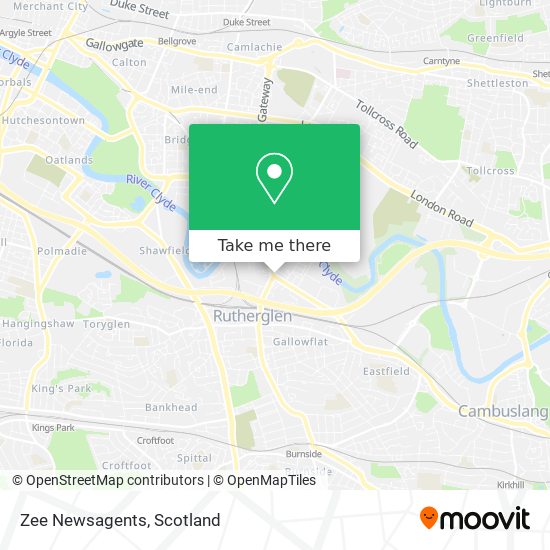 Zee Newsagents map