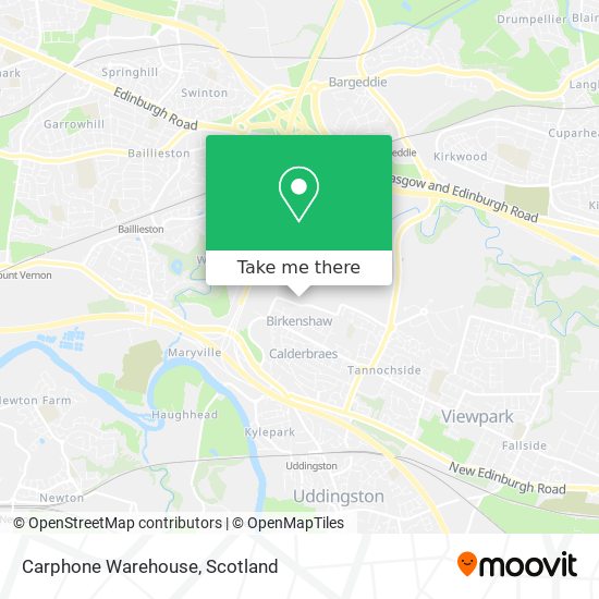 Carphone Warehouse map