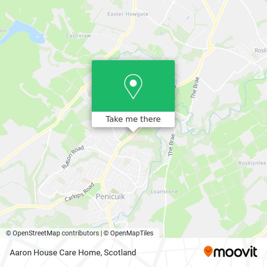 Aaron House Care Home map