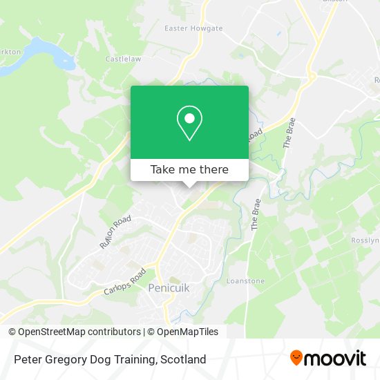 Peter Gregory Dog Training map