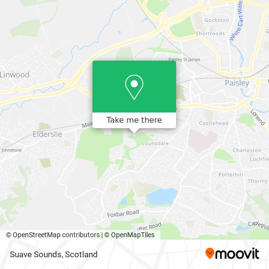 Suave Sounds map