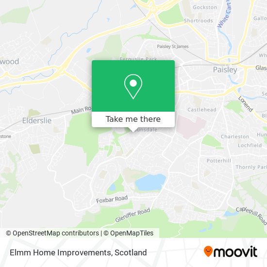 Elmm Home Improvements map