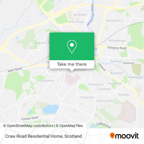 Craw Road Residential Home map