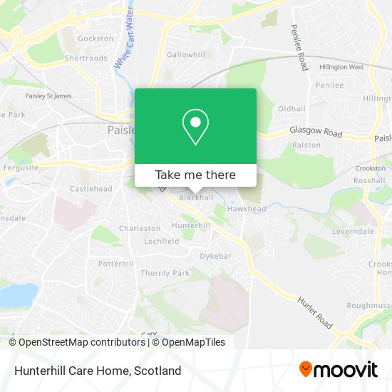 Hunterhill Care Home map