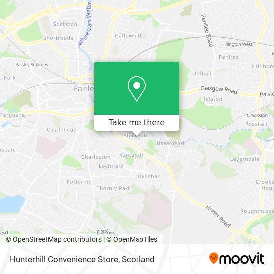 Hunterhill Convenience Store map