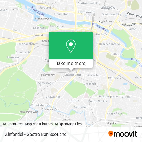 Zinfandel - Gastro Bar map