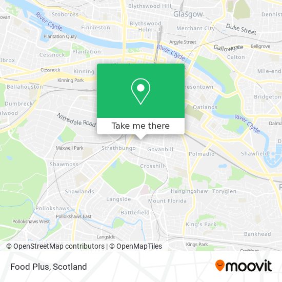 Food Plus map