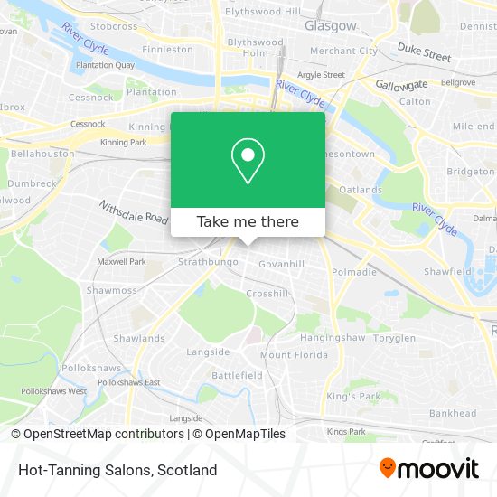 Hot-Tanning Salons map