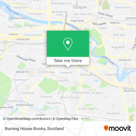 Burning House Books map