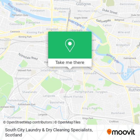South City Laundry & Dry Cleaning Specialists map