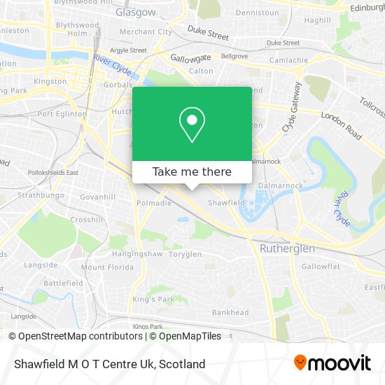 Shawfield M O T Centre Uk map