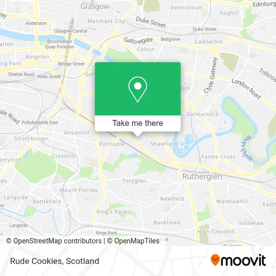 Rude Cookies map