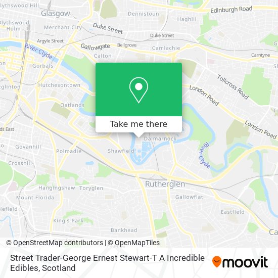 Street Trader-George Ernest Stewart-T A Incredible Edibles map