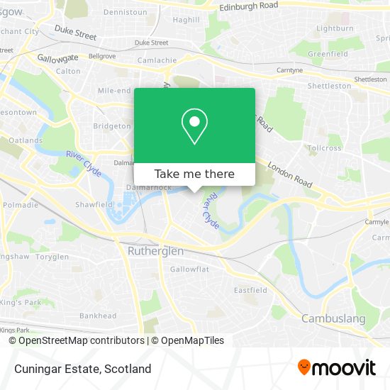 Cuningar Estate map