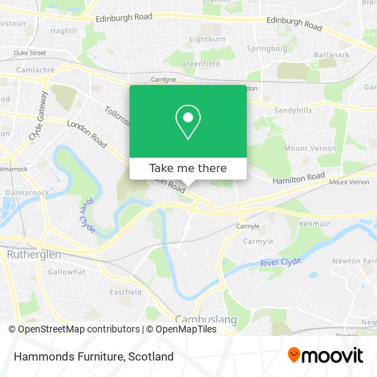 Hammonds Furniture map
