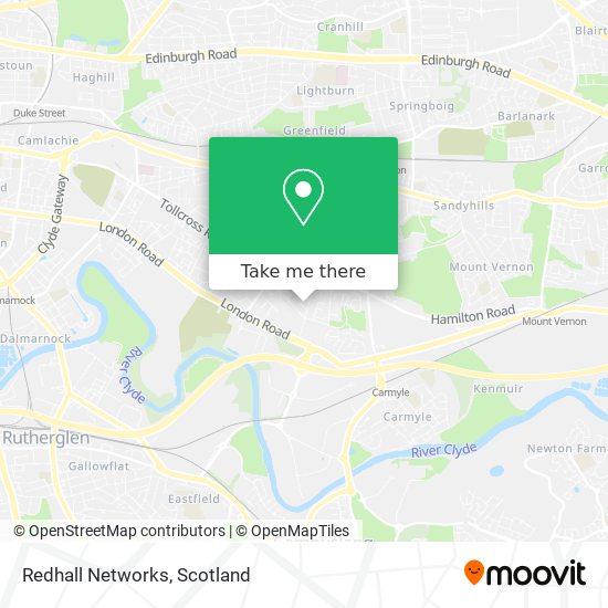 Redhall Networks map
